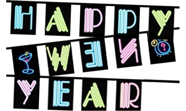 Happy New Year (Neon) Bunting